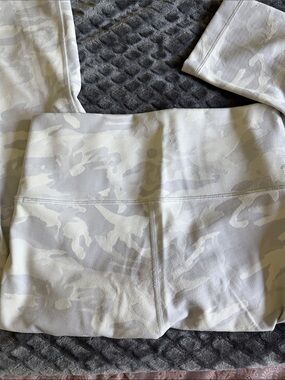 Lululemon Neutral Camo High-Waist Leggings Crop